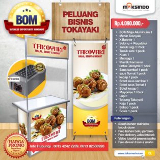 Paket Usaha Takoyaki Progam BOM
