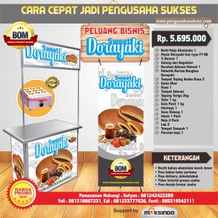 Paket Usaha Sweet Dorayaki (Gas) Program BOM