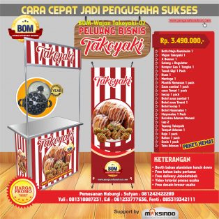 Paket Usaha Takoyaki Program BOM