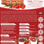 Training Sambal Nusantara, 22 Juli 2017