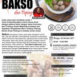 Training Usaha Roti Kering, 8 Oktober 2017