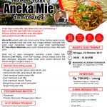 Training Usaha Aneka Bakso dan Toping, 21 Oktober 2017