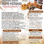 Training Usaha Roti Kering, 8 Oktober 2017