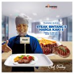 Training Sukses Steak Bintang 5 Harga Kaki 5, Minggu 13 Juli 2019