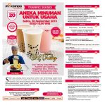 Training Sukses Aneka Minuman Untuk Usaha, 28 September 2019