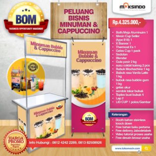 Paket Usaha Minuman dan Cappuccino Progam BOM