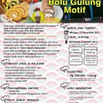 Training Usaha Bolu Gulung, 12 November 2017